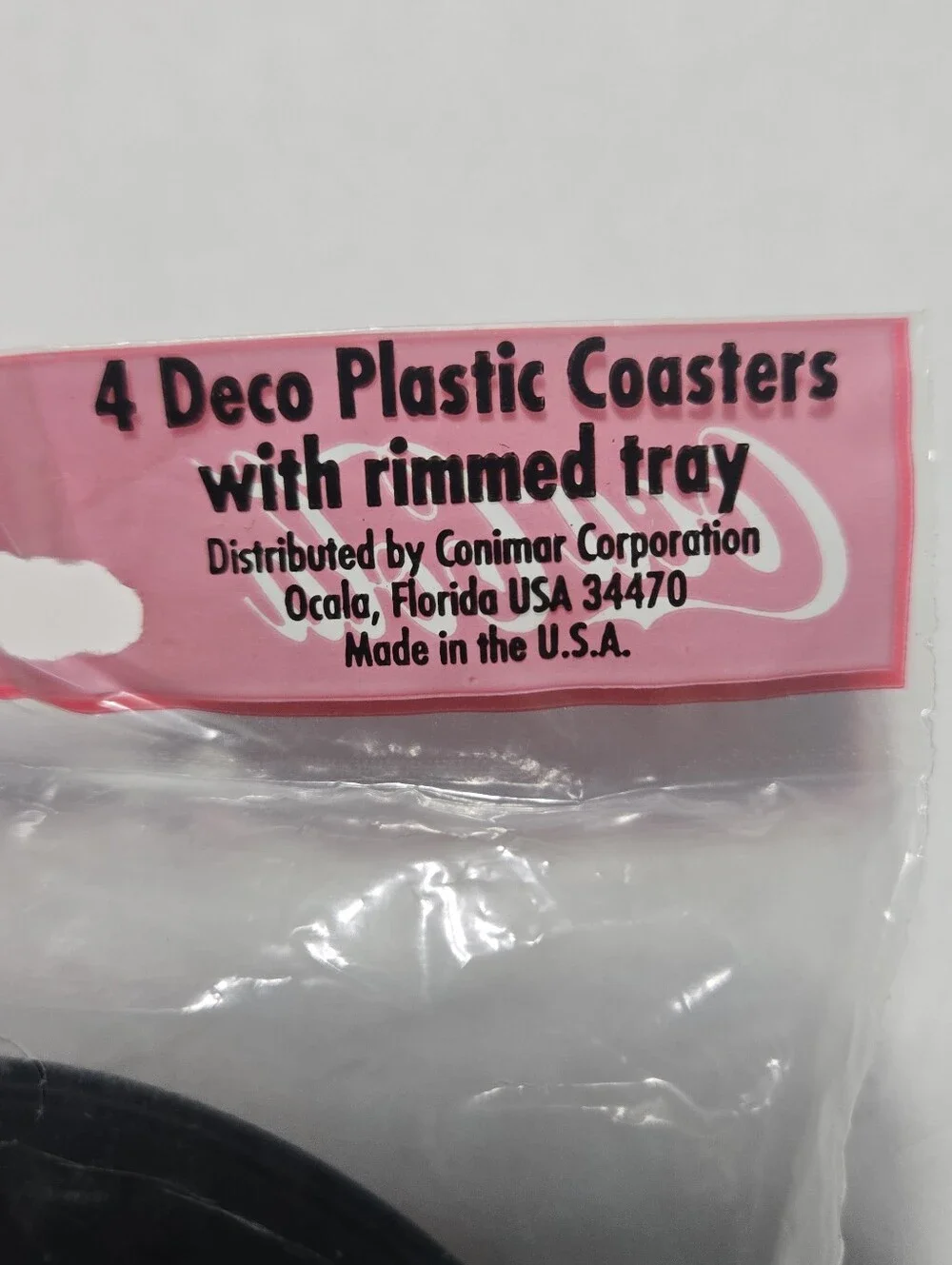 NIB Coca Cola coasters, Set of 4
